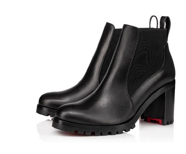 elegant women red bottom boots black genuine leather communa ankle boots for women flat party dress winter luxury designer shoes
elegant women red bottom boots black genuine leather communa ankle boots for women flat party dress winter luxury designer shoes