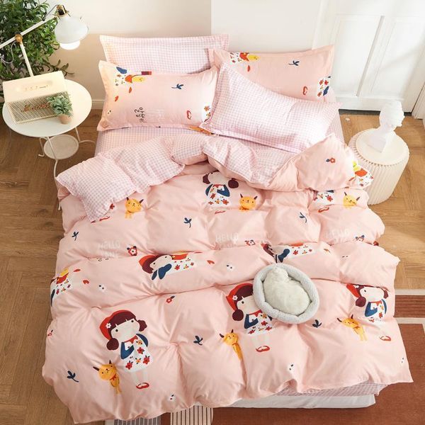 cute pets with girl bedding set korean pink duvet cover set sheet pillowcases flower comforter bedding sets home textile winter1
cute pets with girl bedding set korean pink duvet cover set sheet pillowcases flower comforter bedding sets home textile winter1