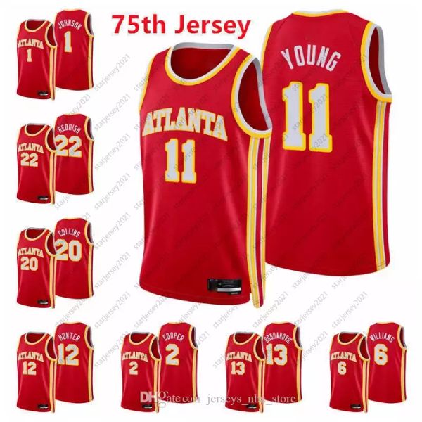 75th men basketball trae young 11 reddish john collins deandre hunter jalen johnson cooper bogdanovic huerter 75th jerseys, Black;red
75th men basketball trae young 11 reddish john collins deandre hunter jalen johnson cooper bogdanovic huerter 75th jerseys, Black;red