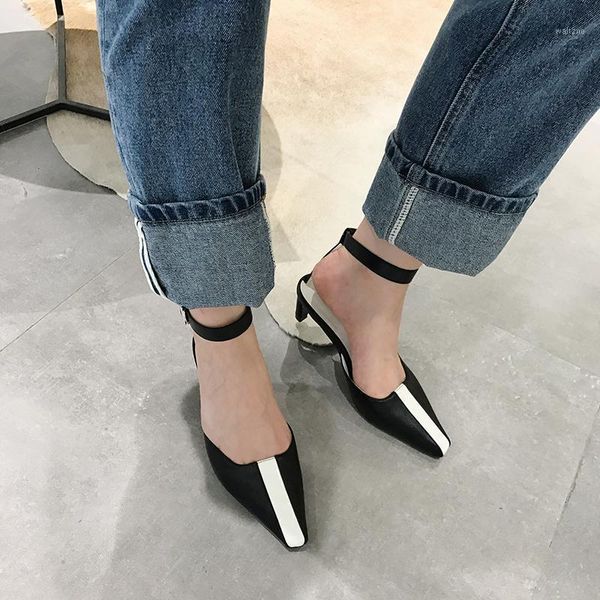 fashion women sandals small square toe thick mid heels mixed color ankle strap sandals elegant fashion dress party shoes woman1, Black
fashion women sandals small square toe thick mid heels mixed color ankle strap sandals elegant fashion dress party shoes woman1, Black