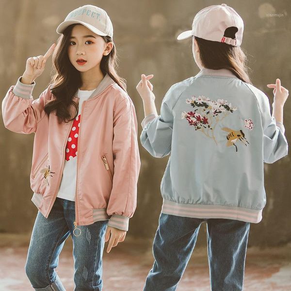 jackets teen girl children big zipper outerwear embroidery cotton coat baby baseball clothes spring autumn 20211, Blue;gray
jackets teen girl children big zipper outerwear embroidery cotton coat baby baseball clothes spring autumn 20211, Blue;gray