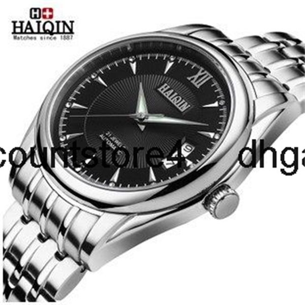 haiqin / haiqin zhinan automatic mechanical watch 9007 hollow steel, Slivery;brown
haiqin / haiqin zhinan automatic mechanical watch 9007 hollow steel, Slivery;brown