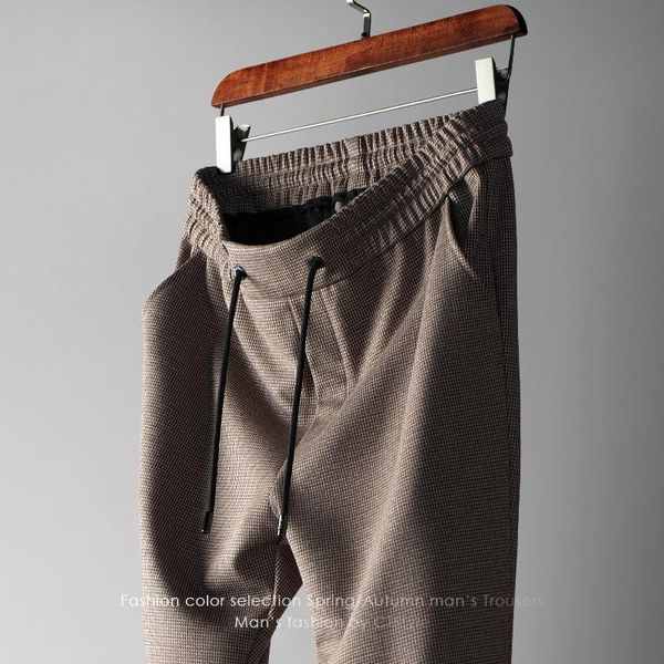 men's pants autumn and winter casual all-match trend trousers straight slim elastic thick 2021 clothing, Black
men's pants autumn and winter casual all-match trend trousers straight slim elastic thick 2021 clothing, Black