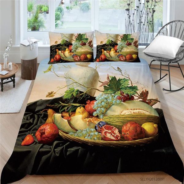 still life bed set fruit platter artistic vintage duvet cover classic king double twin single soft bedding set painting
still life bed set fruit platter artistic vintage duvet cover classic king double twin single soft bedding set painting