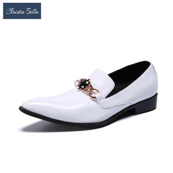christia bella fashion real leather big size men shoes white pointed toe party wedding shoes formal dress with diamonds, Black
christia bella fashion real leather big size men shoes white pointed toe party wedding shoes formal dress with diamonds, Black