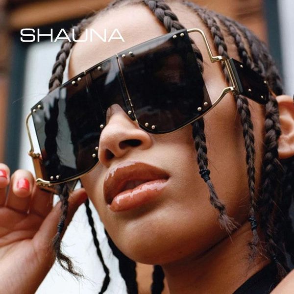 sunglasses shauna fashion rivet one piece women oversize summer styles candy color purple red green goggle shades uv400, White;black
sunglasses shauna fashion rivet one piece women oversize summer styles candy color purple red green goggle shades uv400, White;black