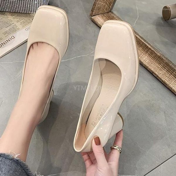 dress shoes high heel women real leather pumps fashion footwear square toe zapatos de mujer plataforma slip-on1, Black
dress shoes high heel women real leather pumps fashion footwear square toe zapatos de mujer plataforma slip-on1, Black