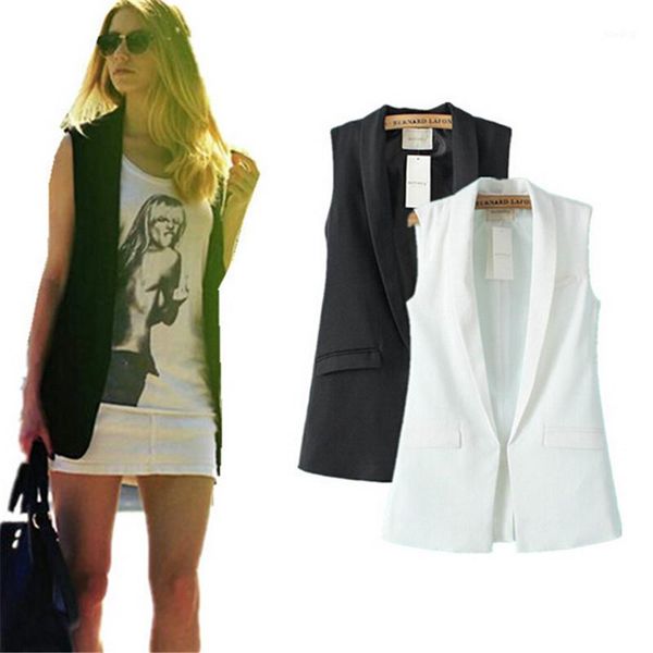 women's vests wholesale-women fashion elegant office lady pocket coat sleeveless jacket outwear casual waistcoat colete feminino mj731, Black;white
women's vests wholesale-women fashion elegant office lady pocket coat sleeveless jacket outwear casual waistcoat colete feminino mj731, Black;white