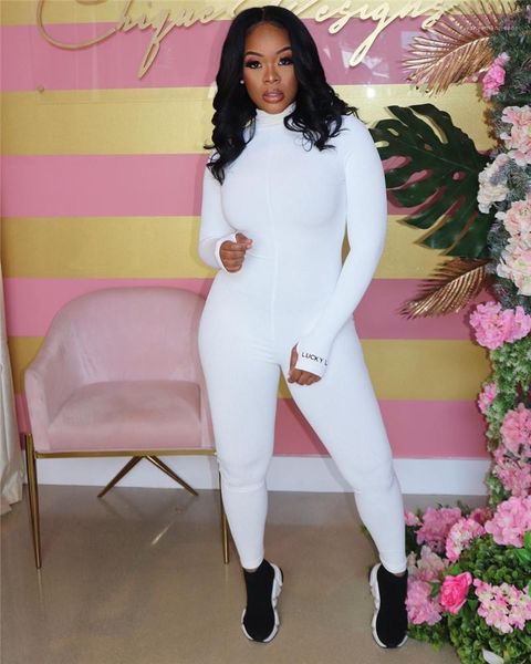 spring autumn long sleeve solid color jumpsuits slim fashion casual female clothing 2021 new arrivals womens designer rompers, Black;white
spring autumn long sleeve solid color jumpsuits slim fashion casual female clothing 2021 new arrivals womens designer rompers, Black;white