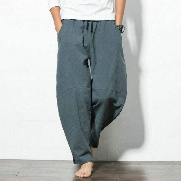 men's pants tide nice autumn hip hop harem men casual loose trousers drawstring joggers chinese style mens sweatpants m-5xl, Black
men's pants tide nice autumn hip hop harem men casual loose trousers drawstring joggers chinese style mens sweatpants m-5xl, Black