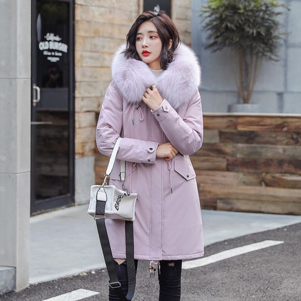 2021 newwinter women plus size female long jacket hooded with fur collar thick slim coat femme chaquetas mujer 8tit, Black
2021 newwinter women plus size female long jacket hooded with fur collar thick slim coat femme chaquetas mujer 8tit, Black