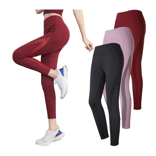 patchwork yoga pants fashion design mesh breathable running leggings high waist gym trousers slim women fitness pant kg-422, White;red
patchwork yoga pants fashion design mesh breathable running leggings high waist gym trousers slim women fitness pant kg-422, White;red