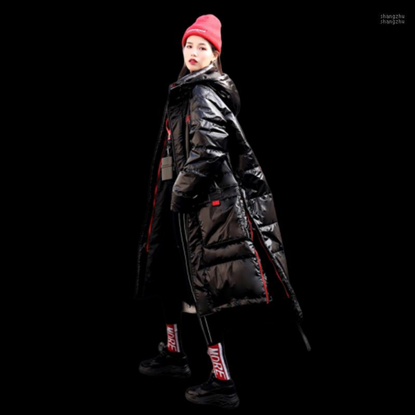 2020 new arrival thick warm womens winter coat oversized winter down jacket women over the knee long hooded parka women clothes1, Black
2020 new arrival thick warm womens winter coat oversized winter down jacket women over the knee long hooded parka women clothes1, Black