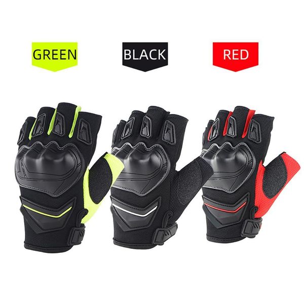1 pair motorcycle motorbike riding half finger anti-shock protection gloves, Blue;gray
1 pair motorcycle motorbike riding half finger anti-shock protection gloves, Blue;gray