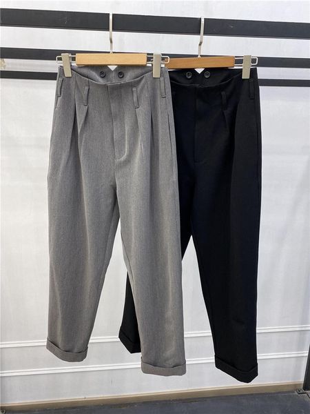 women pants 2020 autumn and winter new all-match pleated crimped pants high-waist nine-point casual, Black;white
women pants 2020 autumn and winter new all-match pleated crimped pants high-waist nine-point casual, Black;white