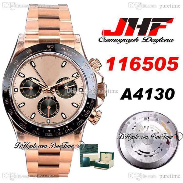 jhf a4130 automatic chronograph mens watch 18k rg ceramics bezel champagne black dial steel bracelet edition 116505 ptrx puretime b2, Slivery;brown
jhf a4130 automatic chronograph mens watch 18k rg ceramics bezel champagne black dial steel bracelet edition 116505 ptrx puretime b2, Slivery;brown