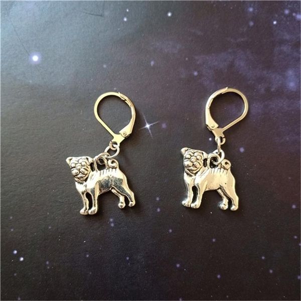 dangle & chandelier pug leverback earrings pendant lover gift dog owner ear clip puncture, Silver
dangle & chandelier pug leverback earrings pendant lover gift dog owner ear clip puncture, Silver
