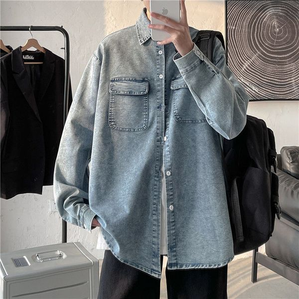 2021 men's spring and winter new simple layered gray temperament jacket young clothes d4yp, Black;brown
2021 men's spring and winter new simple layered gray temperament jacket young clothes d4yp, Black;brown