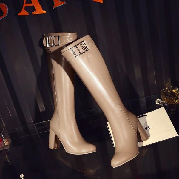 boots oversized thigh high knee over the women ladies side zipper with belt buckle, Black
boots oversized thigh high knee over the women ladies side zipper with belt buckle, Black