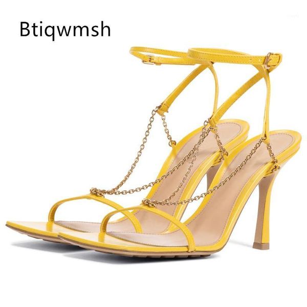 chain gladiator sandals women open toe ankle strap high heel shoes woman party shoes1, Black
chain gladiator sandals women open toe ankle strap high heel shoes woman party shoes1, Black