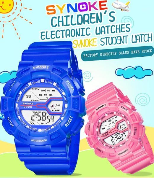 children boys student waterproof sports watch led digital date wristwatch gift for children f7021, Slivery;brown
children boys student waterproof sports watch led digital date wristwatch gift for children f7021, Slivery;brown