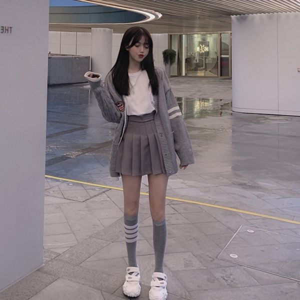 style skirt sweater sweatersmall tallgoddess suitautumn and winter wear with foreign style jk uniformtwo piece sweater and skirt xlvdi xlvdi, Gray
style skirt sweater sweatersmall tallgoddess suitautumn and winter wear with foreign style jk uniformtwo piece sweater and skirt xlvdi xlvdi, Gray