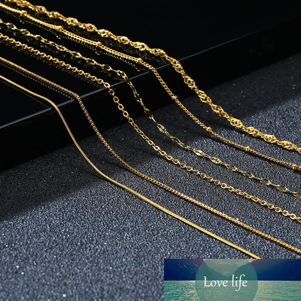 1mm 2mm stainless steel thin chain necklace for women girls adjsutable link choker necklace 16" 20" no fade nickel, Silver
1mm 2mm stainless steel thin chain necklace for women girls adjsutable link choker necklace 16" 20" no fade nickel, Silver