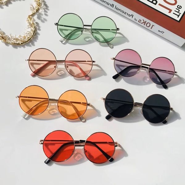 kids metal frame sunglasses retro round sun wild british style glasses shades for boys girls baby and children age 5-10
kids metal frame sunglasses retro round sun wild british style glasses shades for boys girls baby and children age 5-10
