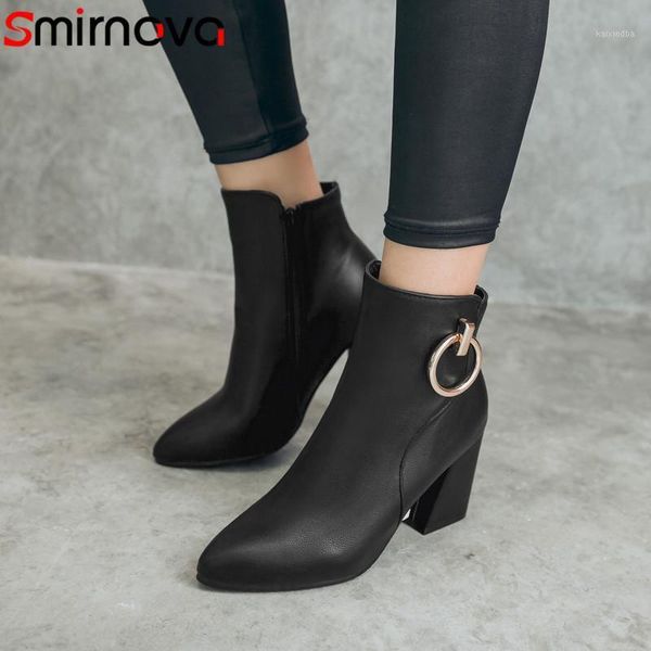 boots smirnova est arrive 2021 metal decoration women winter square heel round toe fashion ladies casual ankle1, Black
boots smirnova est arrive 2021 metal decoration women winter square heel round toe fashion ladies casual ankle1, Black