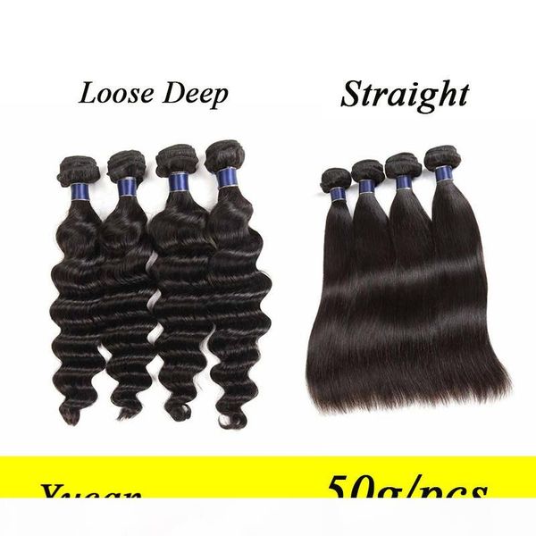 9a 100% malaysian peruvian virgin human hair weaves loose deep 50g pcs unprocessed malaysian straight remy hair bundles double weft, Black
9a 100% malaysian peruvian virgin human hair weaves loose deep 50g pcs unprocessed malaysian straight remy hair bundles double weft, Black