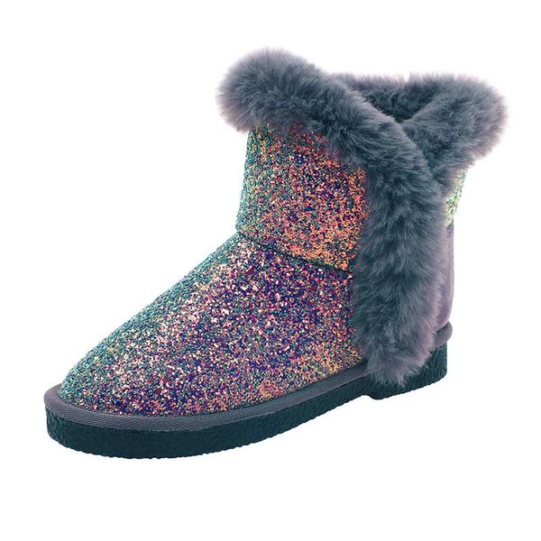 snow boots для женщин зимнего 2020 нового sequin boots fabric для женщин plus velvet fur flat non-slip short chaussure, Black
snow boots для женщин зимнего 2020 нового sequin boots fabric для женщин plus velvet fur flat non-slip short chaussure, Black