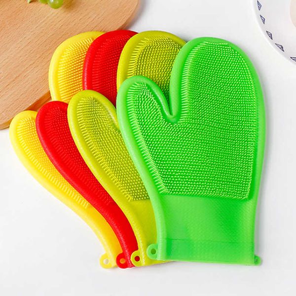 new dishwashing magic silicone dishes 1pc with cleaning brush kitchen wash housekeeping scrubbing gloves
new dishwashing magic silicone dishes 1pc with cleaning brush kitchen wash housekeeping scrubbing gloves