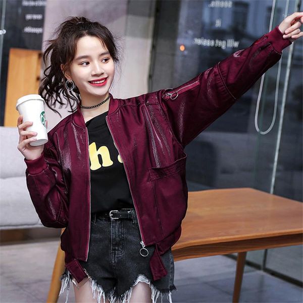 2019 women coat spring autumn new loose embroidery wild satin baseball uniform jacket female casual short outerwear win9011, Black;brown
2019 women coat spring autumn new loose embroidery wild satin baseball uniform jacket female casual short outerwear win9011, Black;brown