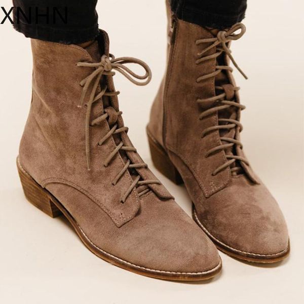 boots 2021 women's ankle women leopard zip female lace up pointed toe ladies chunky heel woman shoes plus size drop1, Black
boots 2021 women's ankle women leopard zip female lace up pointed toe ladies chunky heel woman shoes plus size drop1, Black
