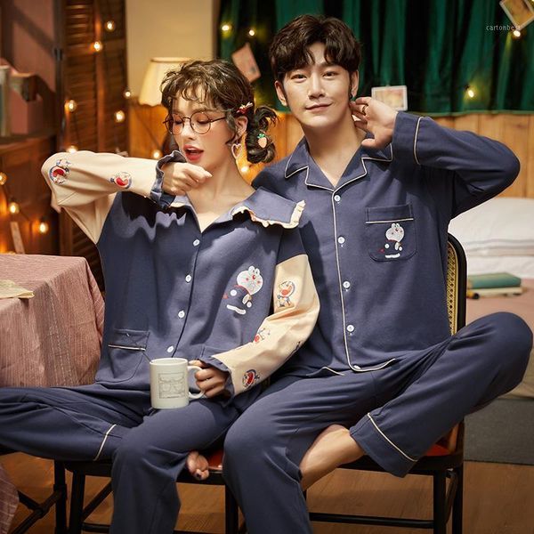 men's sleepwear couple pajamas women cotton jingle cat lapel lover home service long sleeves plus size comfortable winter sleepwear1, Black;brown
men's sleepwear couple pajamas women cotton jingle cat lapel lover home service long sleeves plus size comfortable winter sleepwear1, Black;brown