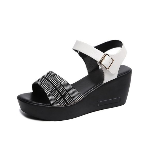 ho heave platform shoes gingham high heels summer shoes female breathable sandals women fashion wedges antiskid platform shoes t200226, Black
ho heave platform shoes gingham high heels summer shoes female breathable sandals women fashion wedges antiskid platform shoes t200226, Black