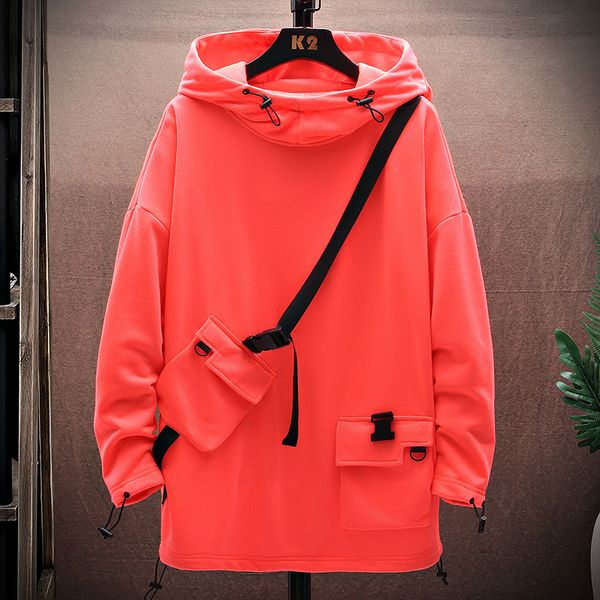 2021 male hip hoodies pullover multi-pocket student couple jacket with hoodie 5-size s-4xl pr78, Black
2021 male hip hoodies pullover multi-pocket student couple jacket with hoodie 5-size s-4xl pr78, Black