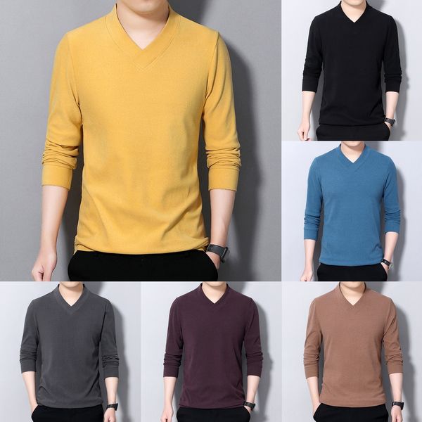 counter double-sided velvet men's sweater pullover sweater v-neck trendy pullover base shirt men's clothing iatf4, Black
counter double-sided velvet men's sweater pullover sweater v-neck trendy pullover base shirt men's clothing iatf4, Black
