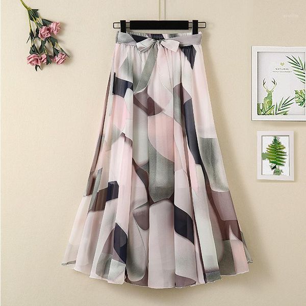 skirts 2021 summer bohemia chiffon bech long skirt women fashion print floral vintage high waist a lien pleated female1, Black
skirts 2021 summer bohemia chiffon bech long skirt women fashion print floral vintage high waist a lien pleated female1, Black