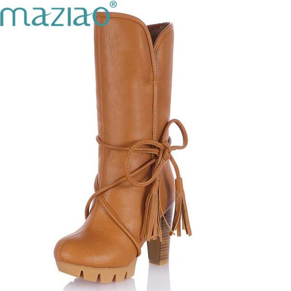 boots 2021 fashion women warm snow winter riding female high heels thick heel women's lace up, Black
boots 2021 fashion women warm snow winter riding female high heels thick heel women's lace up, Black