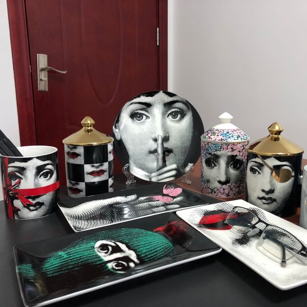 creative human face plate jewelry storage dish ornaments rectangular tray candle holder jar candelabra home decoration
creative human face plate jewelry storage dish ornaments rectangular tray candle holder jar candelabra home decoration