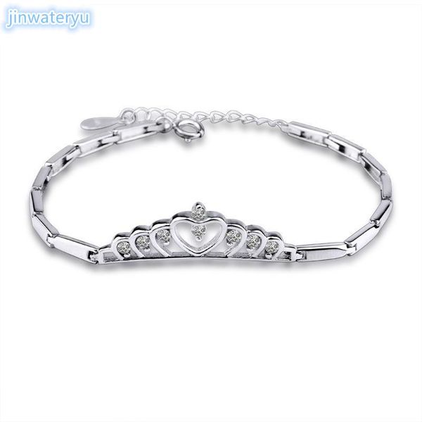 charm bracelets bracelet 925 sterling silver female beautiful princess crown fashion simple student korean jewelry, Golden;silver
charm bracelets bracelet 925 sterling silver female beautiful princess crown fashion simple student korean jewelry, Golden;silver