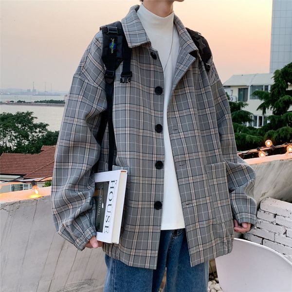 2021 men's plaid spring new loops man's nice size m-5xl youth jacket gfqz, Black;brown
2021 men's plaid spring new loops man's nice size m-5xl youth jacket gfqz, Black;brown