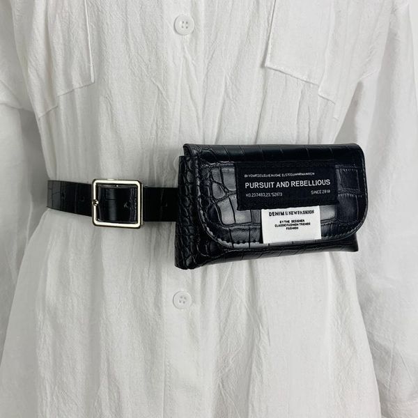ins fashion women pu waist packs letter alligator pattern fanny packs faux leather waist belt with coin bag women mini handbag
ins fashion women pu waist packs letter alligator pattern fanny packs faux leather waist belt with coin bag women mini handbag