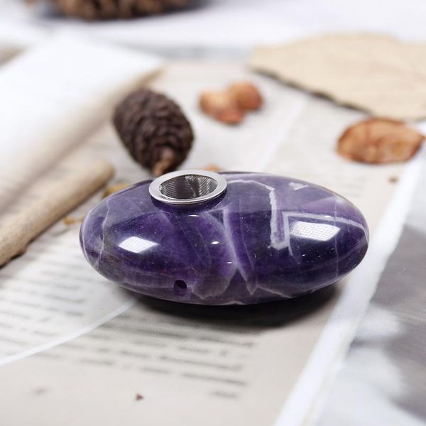 runyangshi 1pc natural gemstone crystal quartz handlebars hand carved oval stone smokeing pipes with 1 brush+3 jllmih, Black
runyangshi 1pc natural gemstone crystal quartz handlebars hand carved oval stone smokeing pipes with 1 brush+3 jllmih, Black