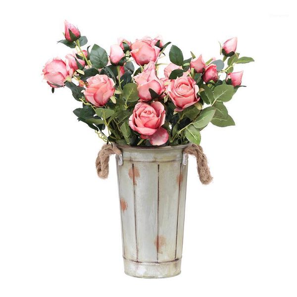 chencheng 10 pieces / lot 55 cm 2 heads artificial flowers silk pink rose bouquet fake flowers for wedding home decoration1
chencheng 10 pieces / lot 55 cm 2 heads artificial flowers silk pink rose bouquet fake flowers for wedding home decoration1