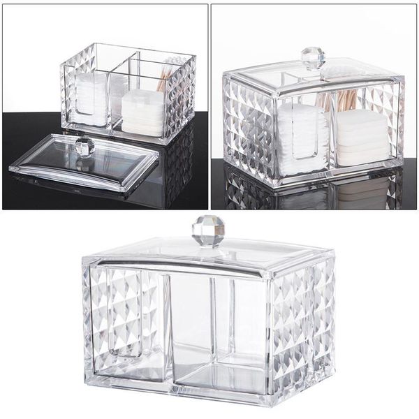 1pc swab makeup pad ornanizer cosmetics diamond pattern transparent acrylic deskstorage box supplies q1218
1pc swab makeup pad ornanizer cosmetics diamond pattern transparent acrylic deskstorage box supplies q1218