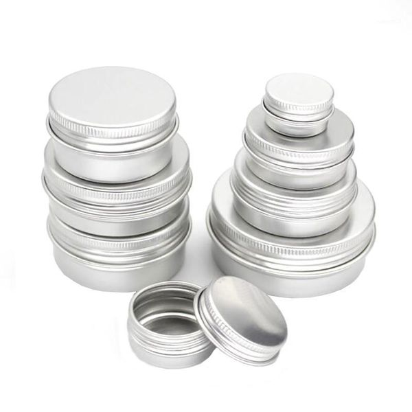 100pcs cosmetic container 5/10/15/20/30/50/60g aluminum pot jar with lid eye cream hair conditioner tin jar pot cosmetic metal1
100pcs cosmetic container 5/10/15/20/30/50/60g aluminum pot jar with lid eye cream hair conditioner tin jar pot cosmetic metal1