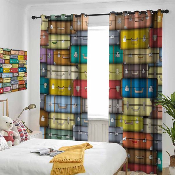 thermal insulated room darkening window shade colorful suitcases background vintage travel voyage holiday themed artful design curtain
thermal insulated room darkening window shade colorful suitcases background vintage travel voyage holiday themed artful design curtain