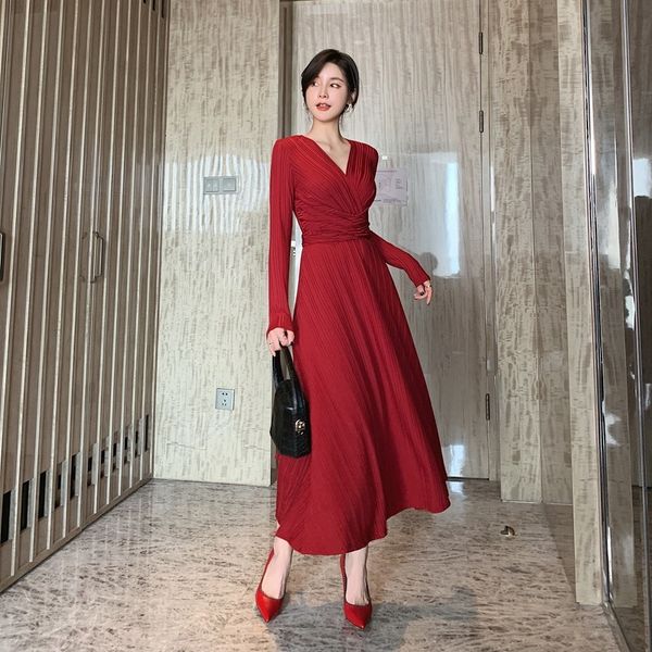2021 new elegant ladies thin red maxi long bridesmaid in swing party dress oti9, Black;gray
2021 new elegant ladies thin red maxi long bridesmaid in swing party dress oti9, Black;gray